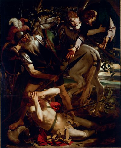 La conversione di San Paolo. Dipinto di Michelangelo Merisi detto Il Caravaggio (1571-1610) 1594-1596 Collezione Odescalchi Balbi, Roma da Michelangelo Merisi da Caravaggio