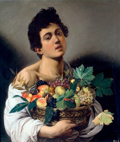 La venditrice di frutta da Michelangelo Merisi da Caravaggio