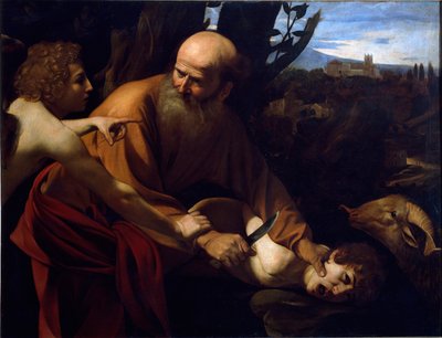 Il sacrificio di Isacco da Michelangelo Merisi da Caravaggio