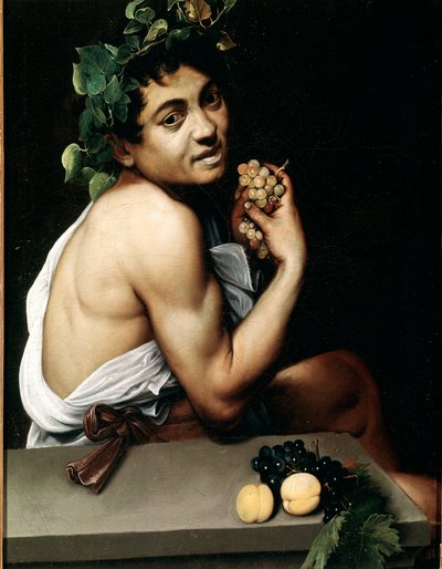 Il giovane Bacco malato da Michelangelo Merisi da Caravaggio