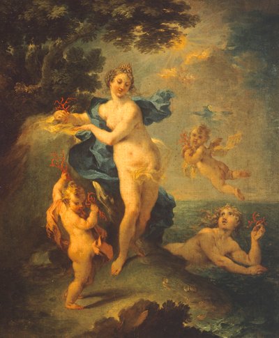 Ninfe con coralli da Michele Rocca