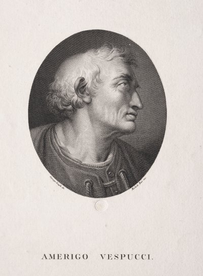 Ritratto di Amerigo Vespucci da Michele Bisi