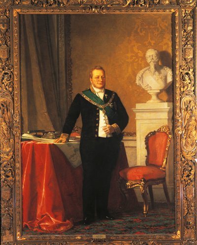 Ritratto di Camillo Benso, Conte di Cavour da Michele Gordigiani