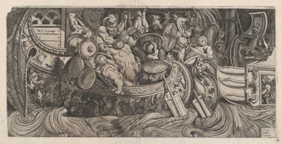 Speculum Romanae Magnificentiae: Battaglia navale da Michele Lucchese