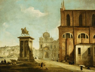 Campo SS Giovanni e Paolo, Venezia da Michele Marieschi