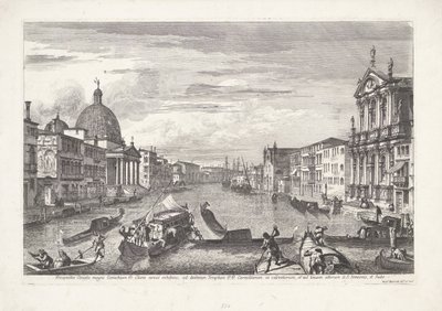 Canal Grande a Venezia da Michele Marieschi
