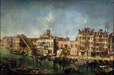 Veduta del Canal Grande dalla Fondamenta Del Vin da Michele Marieschi