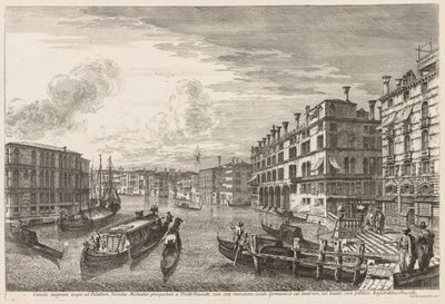 Vedute di Venezia: Canal Grande, 1741 da Michele Marieschi