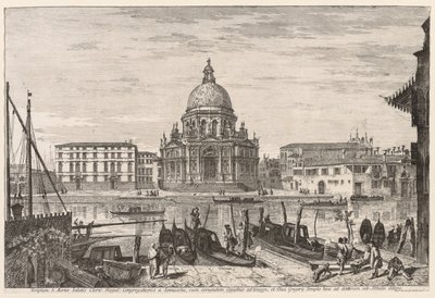 Vedute di Venezia: S. M. della Salute da Michele Marieschi