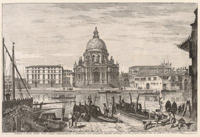 Vedute di Venezia: S. M. Della Salute, 1741 da Michele Marieschi
