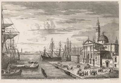 Vedute di Venezia: Il Bacino di San Marco, 1741 da Michele Marieschi