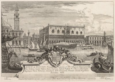 Vedute di Venezia: La Piazzetta e Palazzo Ducale da Michele Marieschi