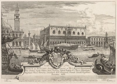 Vedute di Venezia: La Piazzetta e il Palazzo Ducale, 1741 da Michele Marieschi