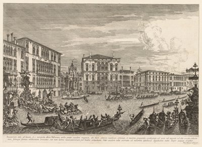 Vedute di Venezia: La regata da Michele Marieschi
