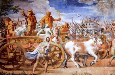 Trionfo del console Lucio Emilio Paolo su Perseo re di Macedonia (dettaglio) da Michele and Rocchetti Jacopo Alberti