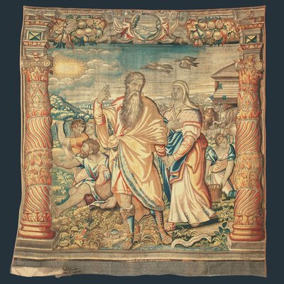 Arazzo biblico di Bruxelles raffigurante la discesa dall