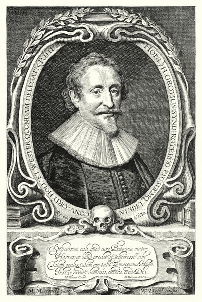 Hugo Grotius, giurista, teologo, filosofo e autore olandese da Michiel Jansz. van (after) Miereveld