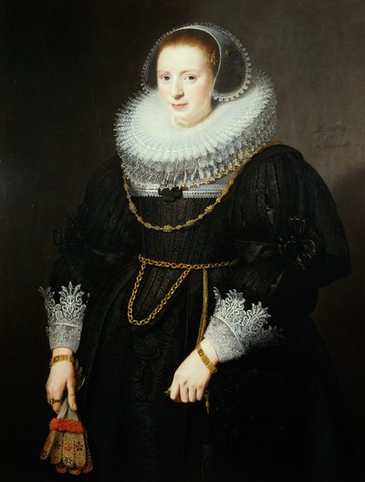 Ritratto di una ragazza, 18 anni da Michiel Jansz van Miereveld