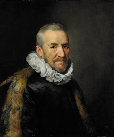 Ritratto di un uomo da Michiel Jansz van Mierevelt (copy after)