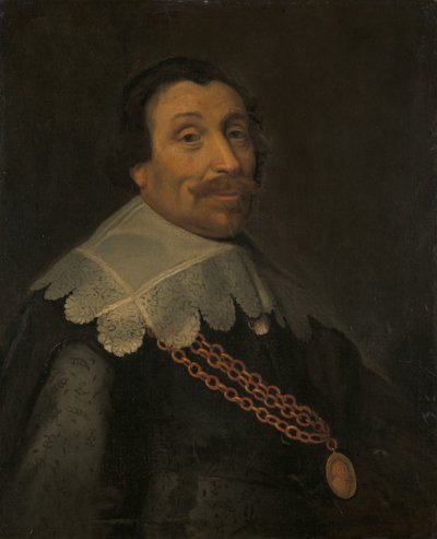 Ritratto di Maerten Harpertsz Tromp (1597-1653) da Michiel Jansz van Mierevelt (workshop of)