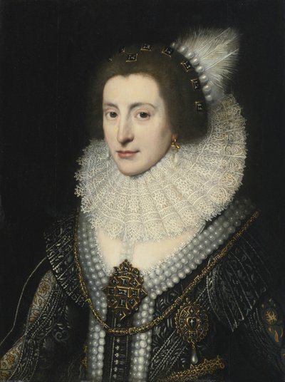 Elisabetta Stuart 1596-1662, Regina di Boemia, ca 1642 da Michiel Jansz van Mierevelt