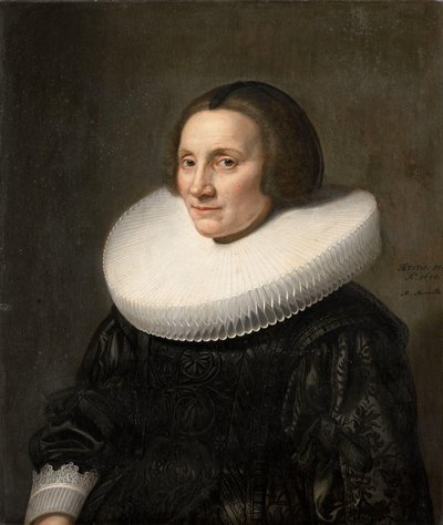 Ritratto di Caecilia van Beresteyn (1589-1661) da Michiel Jansz van Mierevelt