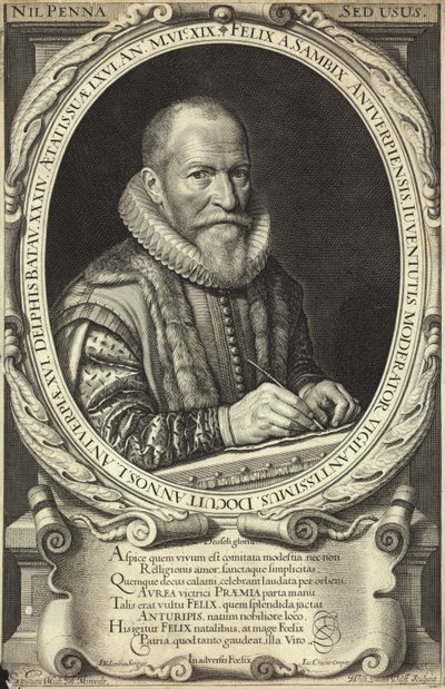 Ritratto di Felix van Sambix da Michiel Jansz van Mierevelt