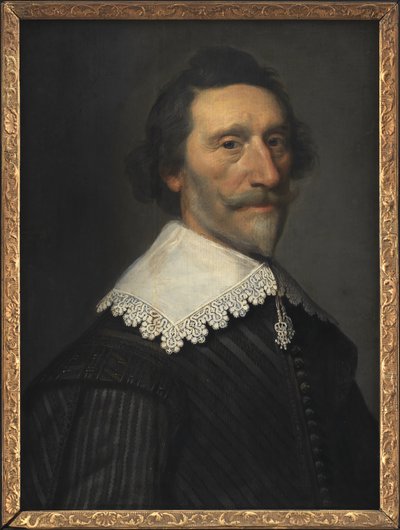 Il poeta e storico olandese Pieter Cornelisz Hooft (1581-1647) da Michiel Jansz van Mierevelt