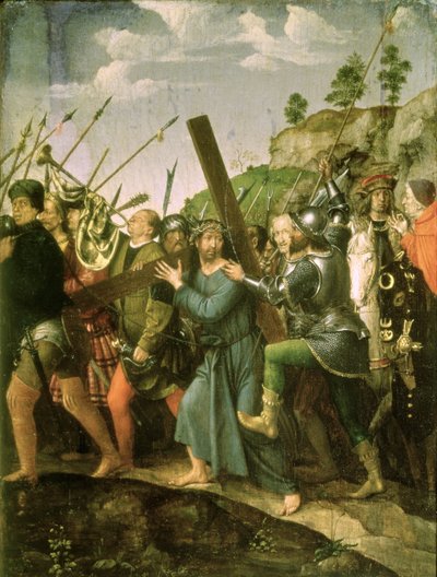 Cristo che porta la croce da Michiel Sittow