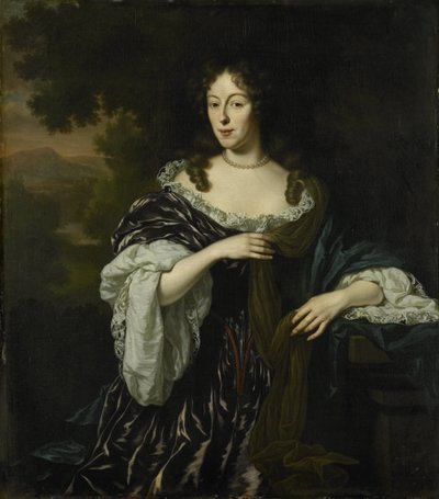 Ritratto di Maria Schaep, moglie di Hendrick Bicker da Michiel van Musscher