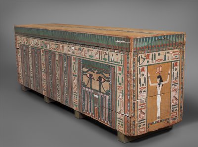 Cofano di Nakhtkhnum, c.1802-1640 a.C. da Middle Kingdom Egyptian