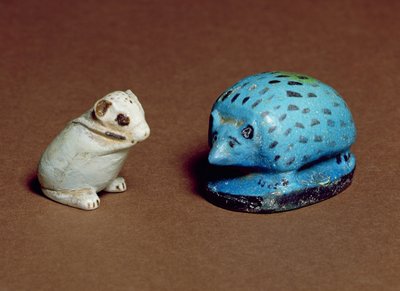 Riccio e jerboa da Middle Kingdom Egyptian