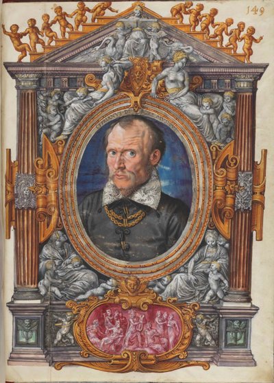 Cipriano de Rore 1515-1565 Da Sechsstimmige Motette Mirabar solito laetas, ca. 1559 da Mielich