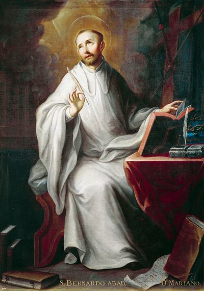 San Bernardo, di Miguel Cabrera (1695-1768) da Miguel Cabrera