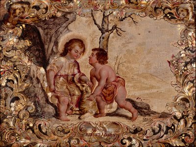 Gesù Bambino e Giovanni Battista Bambino da Miguel Gonzalez