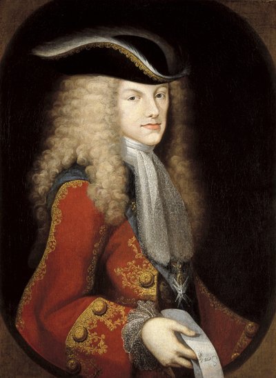 Ritratto di re Filippo V di Spagna (1683-1746) da Miguel Jacinto Meléndez