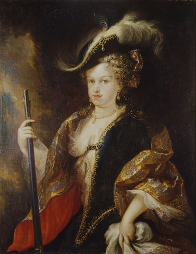 Maria Luisa Gabriella di Savoia, cacciatrice da Miguel Jacinto Meléndez