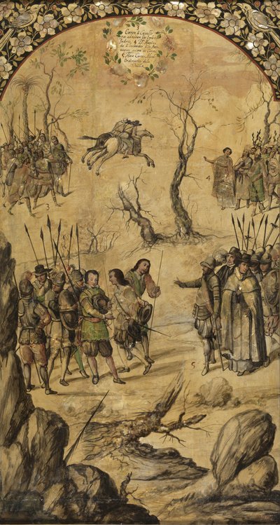 La conquista del Messico di Hernan Cortes da Miguel and Juan Gonzalez