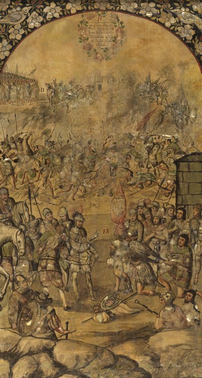 La conquista del Messico di Hernan Cortes da Miguel and Juan Gonzalez