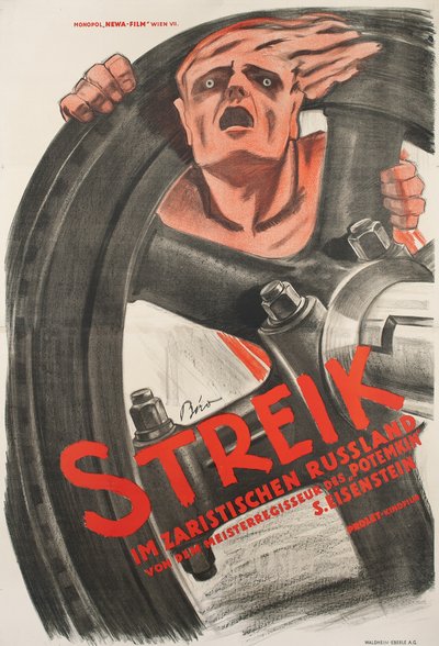 Poster per il film muto 