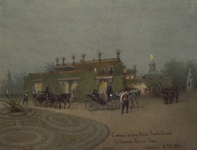 Arrivo di Alice, Principessa d