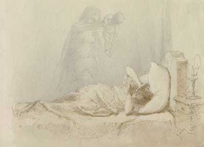 Incubo; Cauchemar, 1901 da Mihaly von Zichy