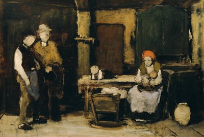 Il bevitore da Mihály von Munkácsy