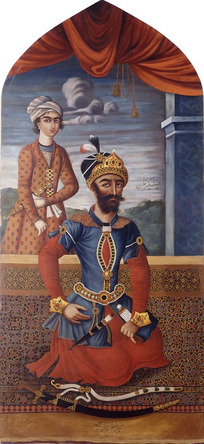 Ritratto di Gengis Khan da MihrAli