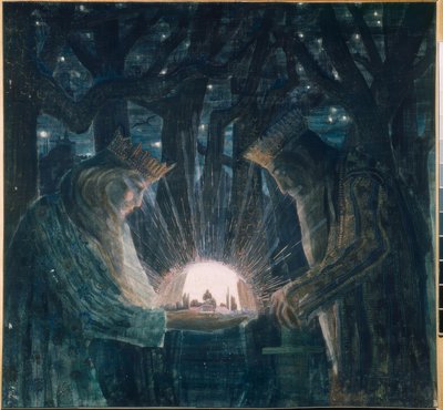 Fiaba (Fiaba dei Re) da Mikalojus Ciurlionis