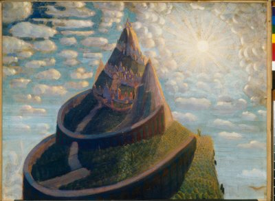 Fiaba (castello delle fiabe) da Mikalojus Konstantinas Čiurlionis