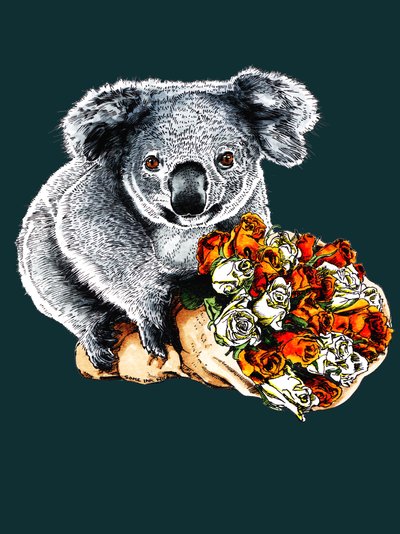 Grazie Koala su Ciano Profondo, 2020 da Mike Davis