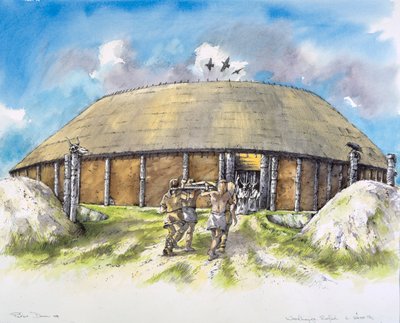 Woodhenge, c. XXV secolo a.C., c. 1990-2010 da Mike Seaforth