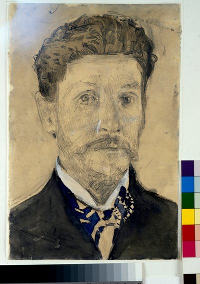 Autoritratto da Mikhail Aleksandrovich Vrubel