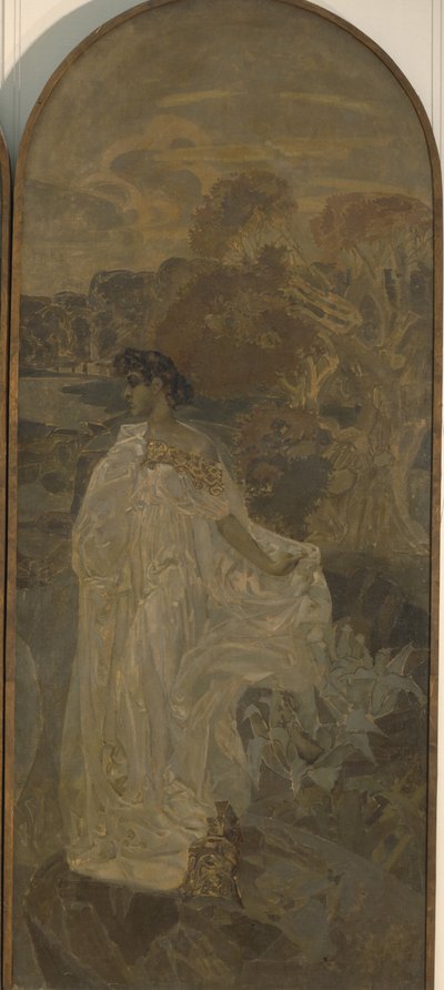 Minerva Trittico Il giudizio di Paride, 1893 da Mikhail Aleksandrovich Vrubel